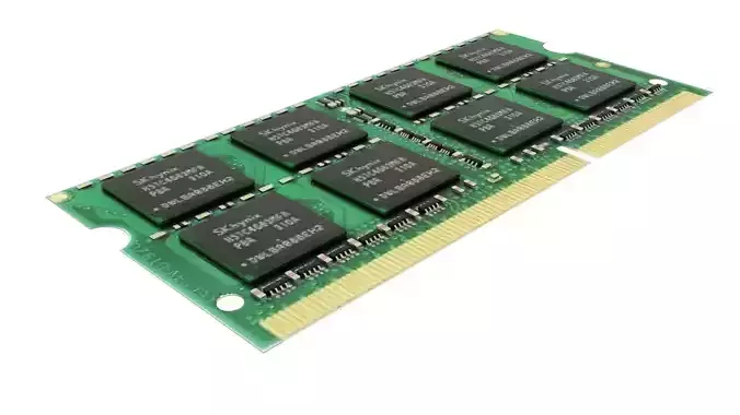 RAM SO-DIMM 3D model
