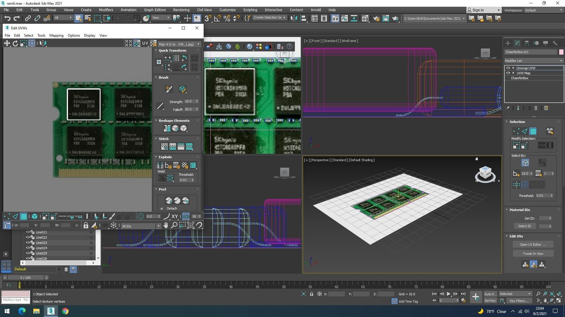 RAM SO-DIMM 3D model_22