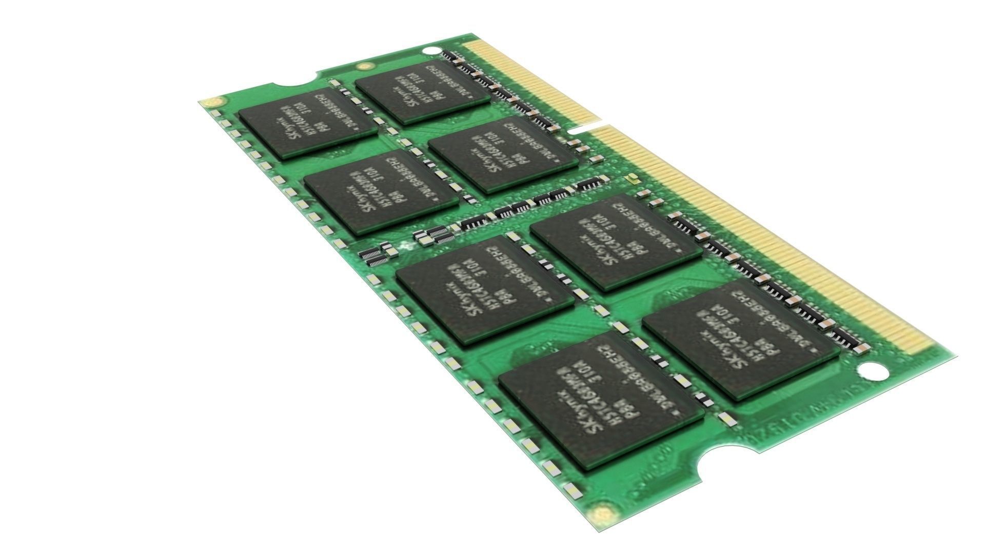RAM SO-DIMM 3D model_3