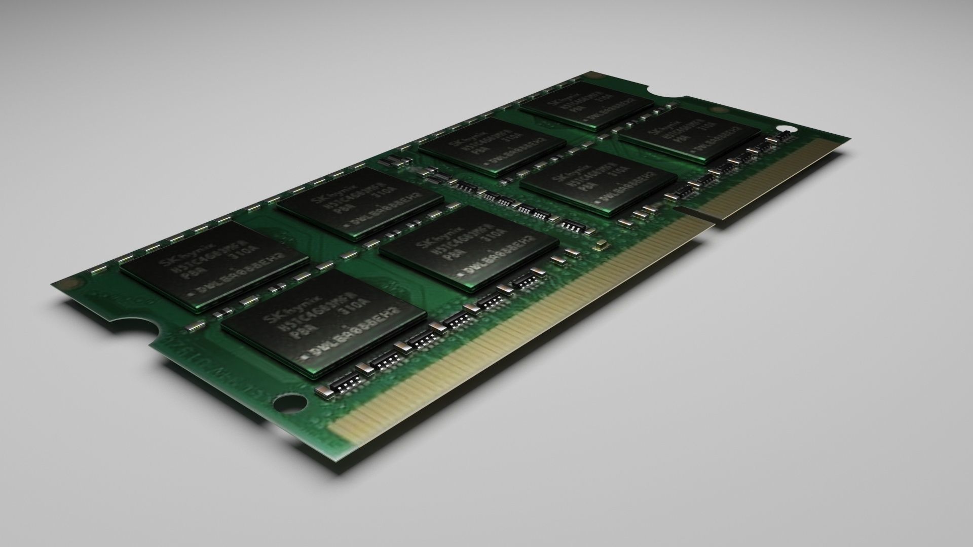 RAM SO-DIMM 3D model_21