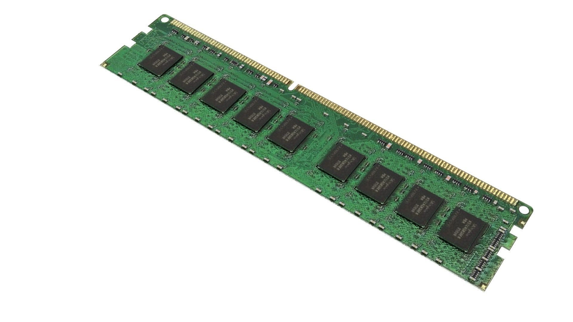 DDR4 SDRAM Memory Module 3D model_6