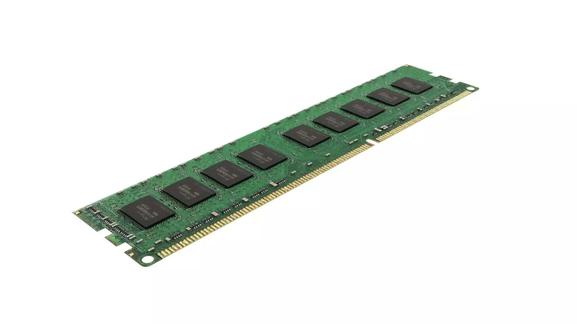 DDR4 SDRAM Memory Module 3D model_0