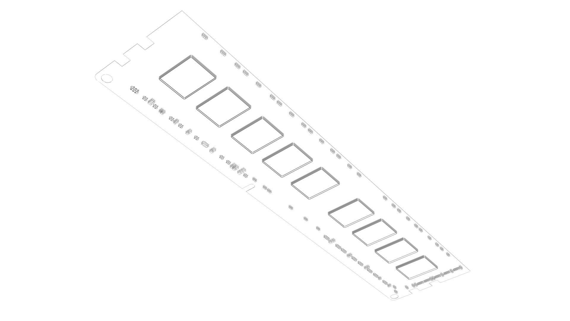 DDR4 SDRAM Memory Module 3D model_19