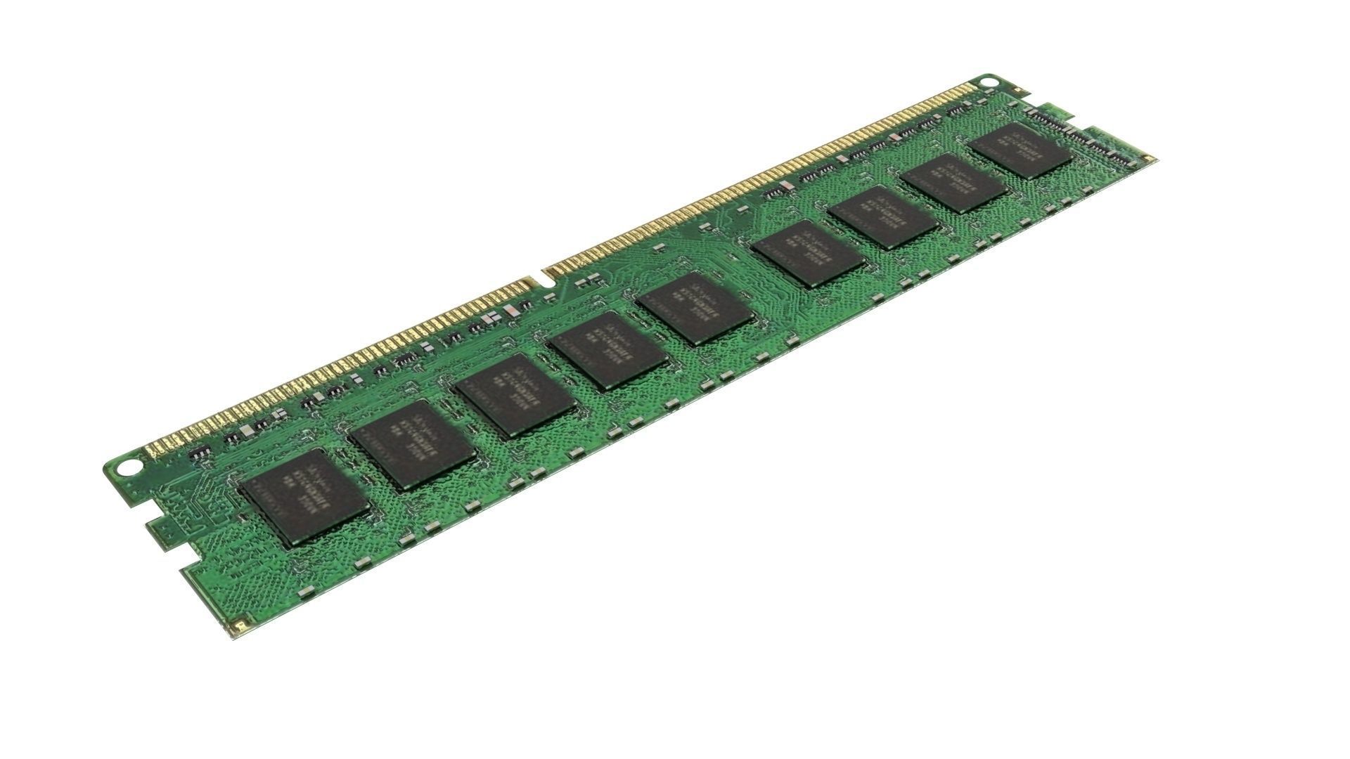 DDR4 SDRAM Memory Module 3D model_9