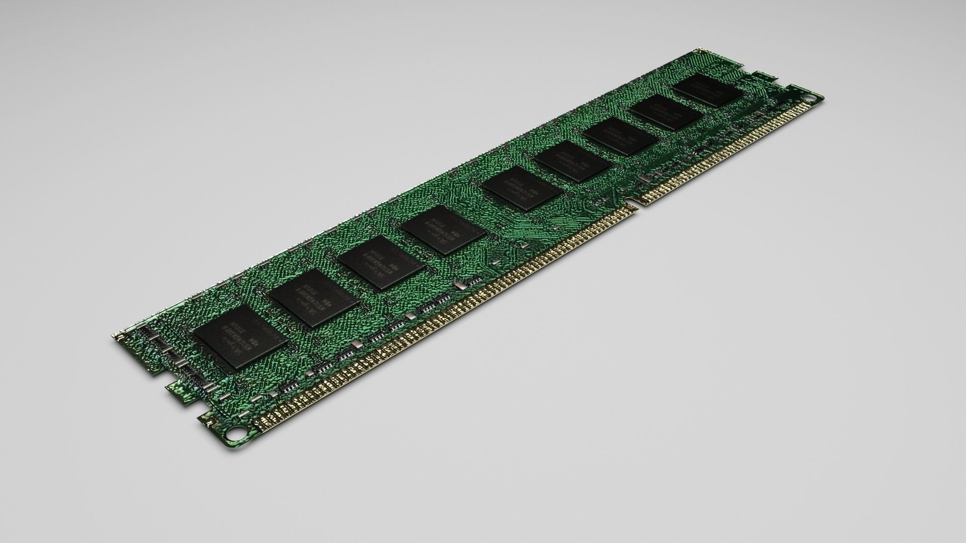 DDR4 SDRAM Memory Module 3D model_23