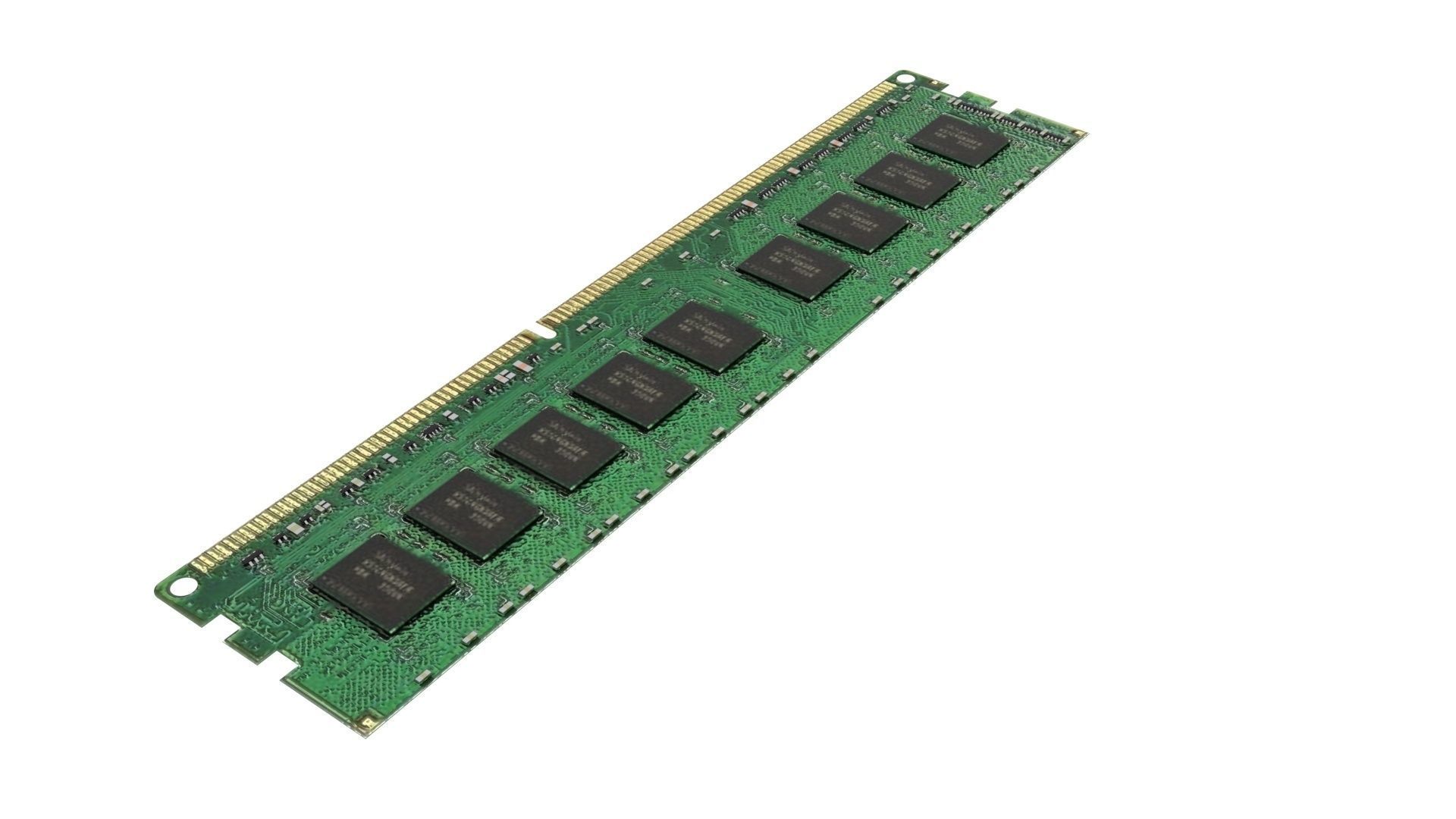 DDR4 SDRAM Memory Module 3D model_7