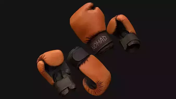 Boxing Gloves Orange