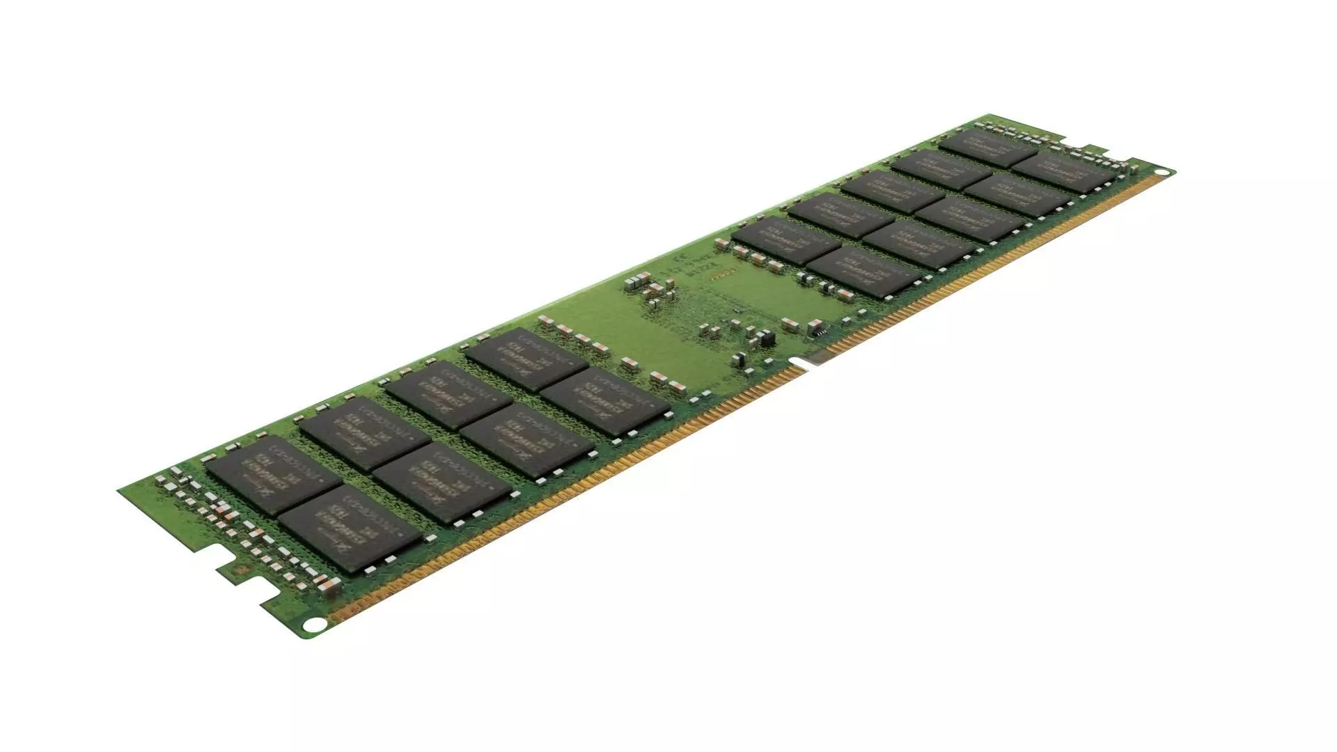 DDR4 SDRAM Memory Module 3D model_0