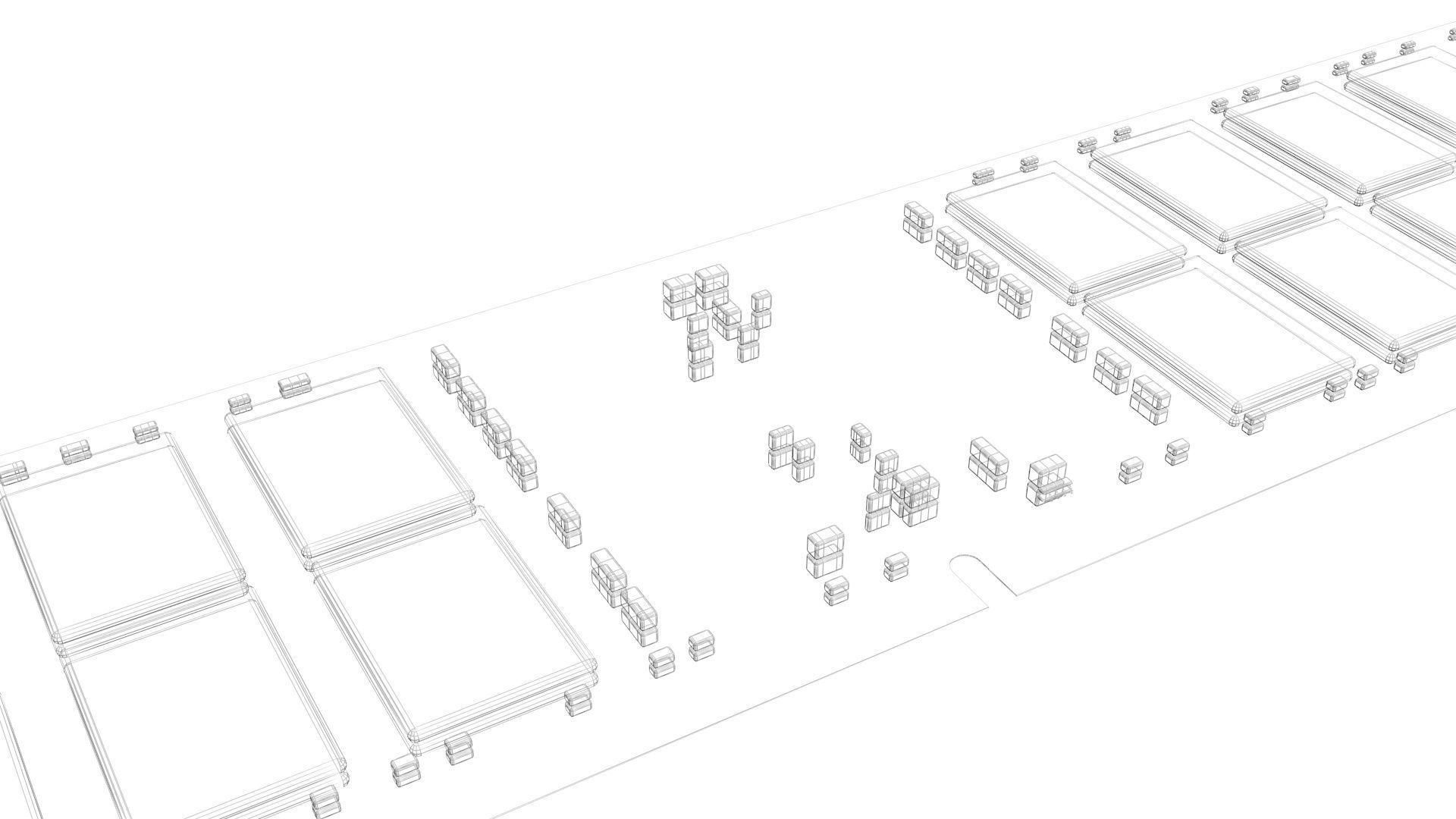 DDR4 SDRAM Memory Module 3D model_28