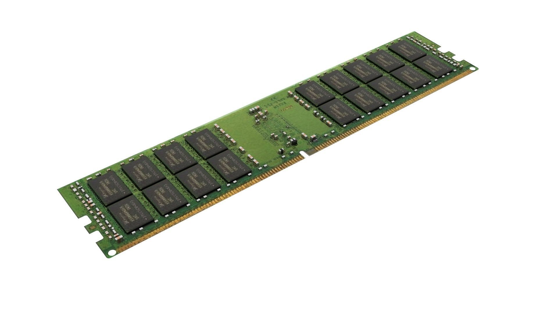 DDR4 SDRAM Memory Module 3D model_4