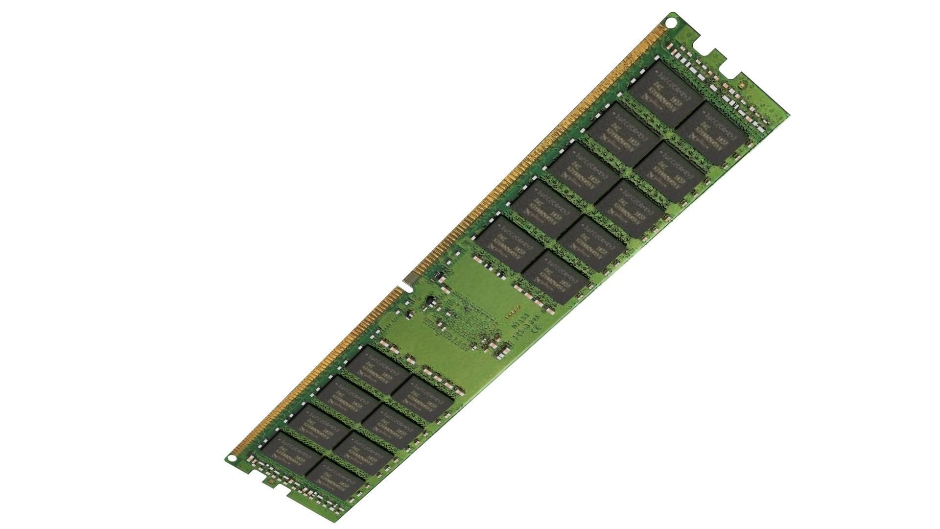 DDR4 SDRAM Memory Module 3D model_11