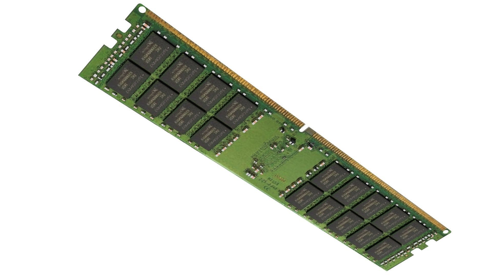 DDR4 SDRAM Memory Module 3D model_7