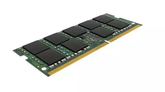 RAM SO-DIMM 3D model