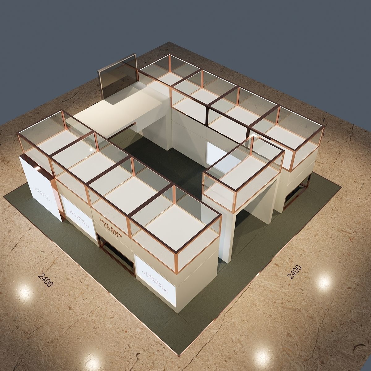 GADGET RETAIL STORE FULL 3D SCENE 3D model_2