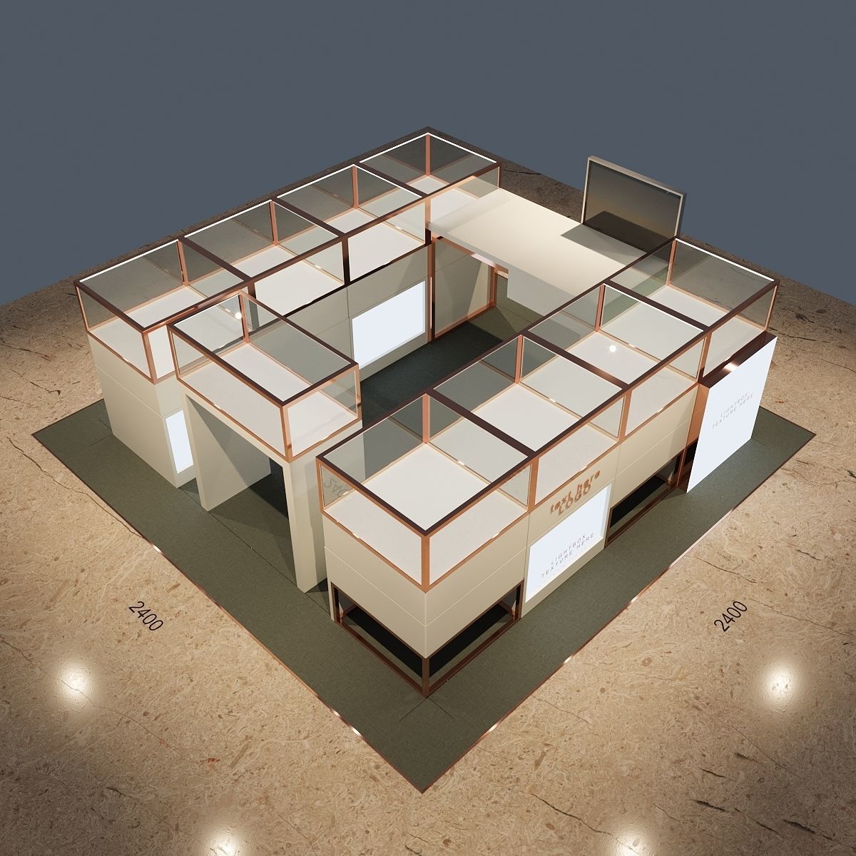 GADGET RETAIL STORE FULL 3D SCENE 3D model_3