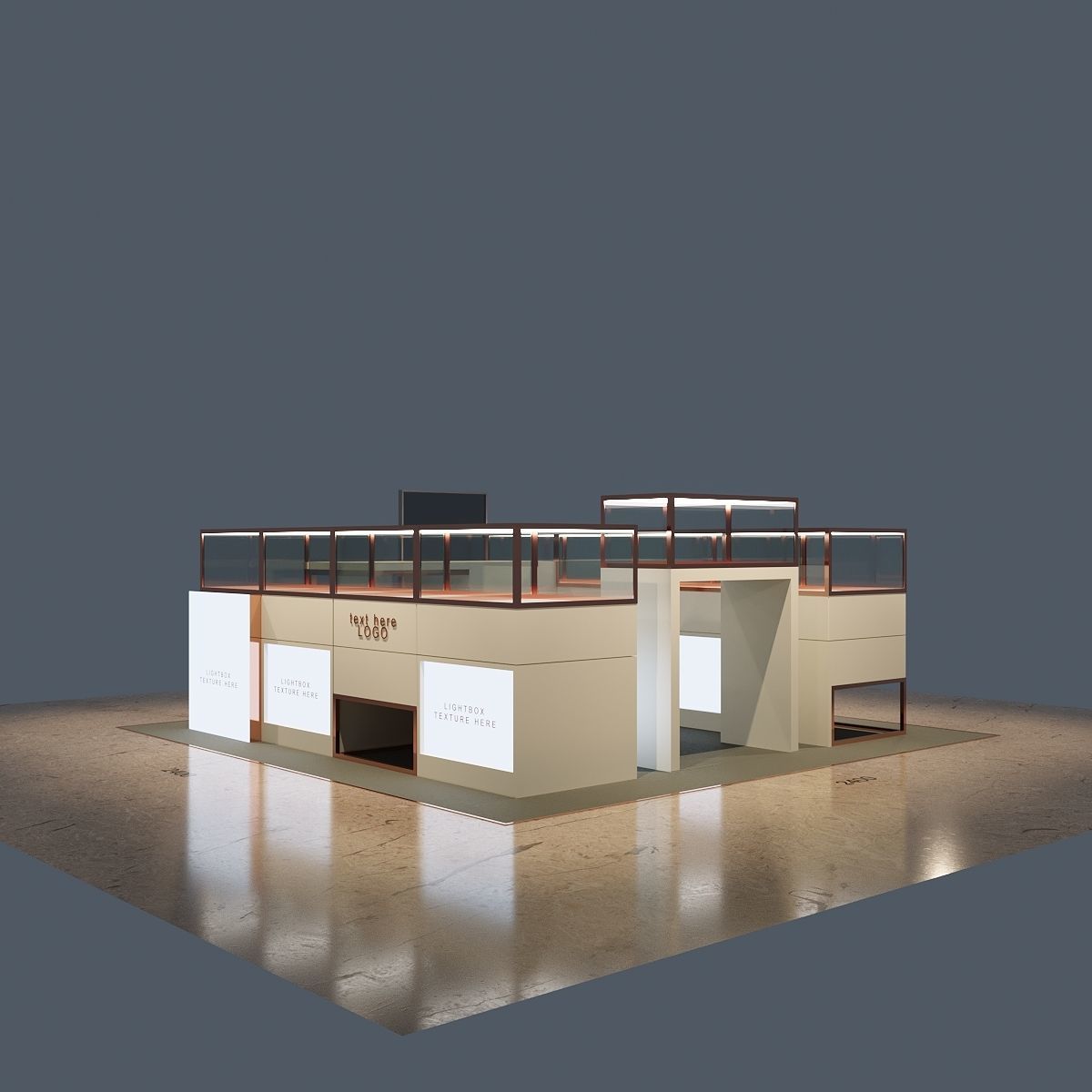 GADGET RETAIL STORE FULL 3D SCENE 3D model_10