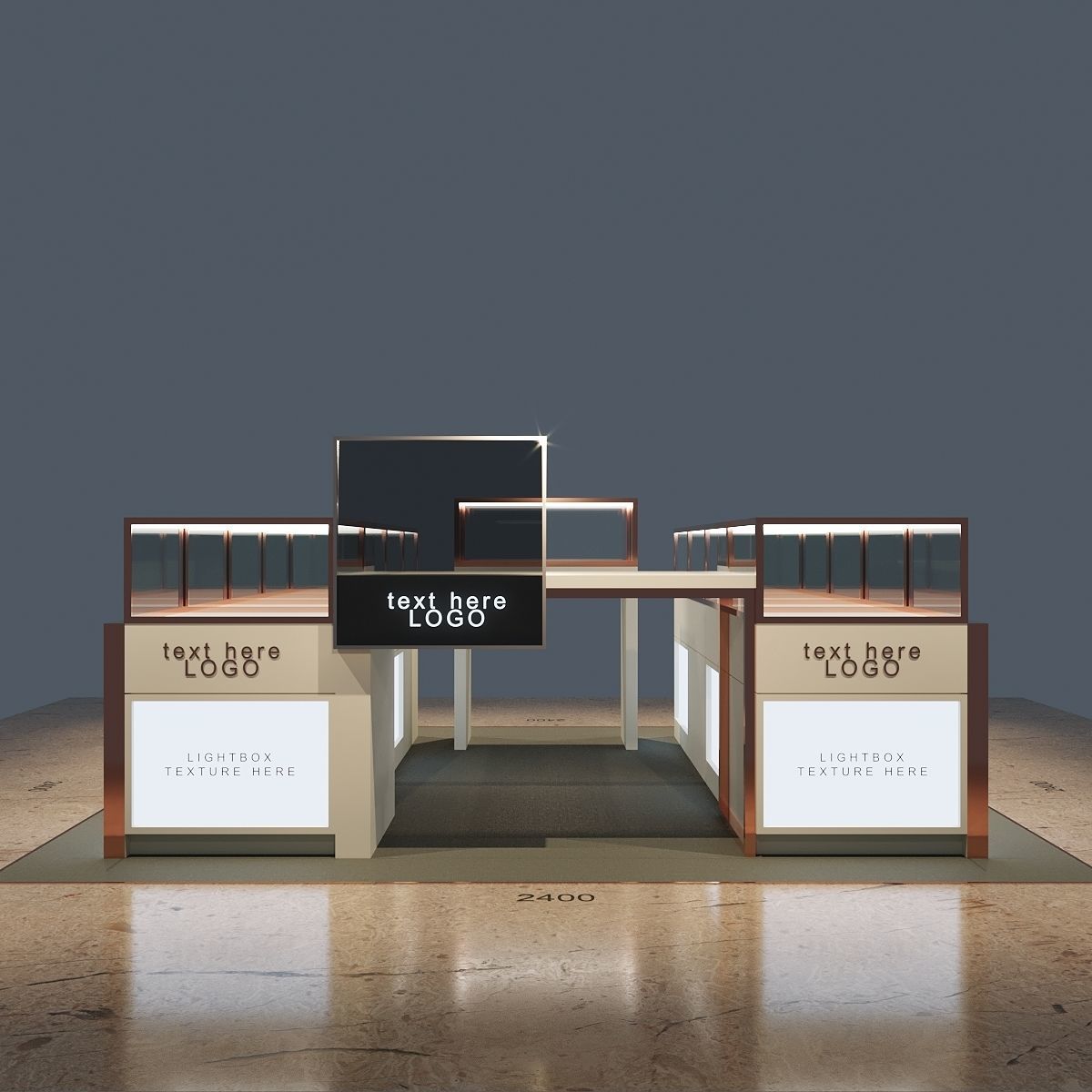 GADGET RETAIL STORE FULL 3D SCENE 3D model_7