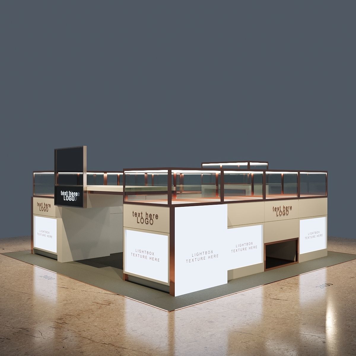 GADGET RETAIL STORE FULL 3D SCENE 3D model_11