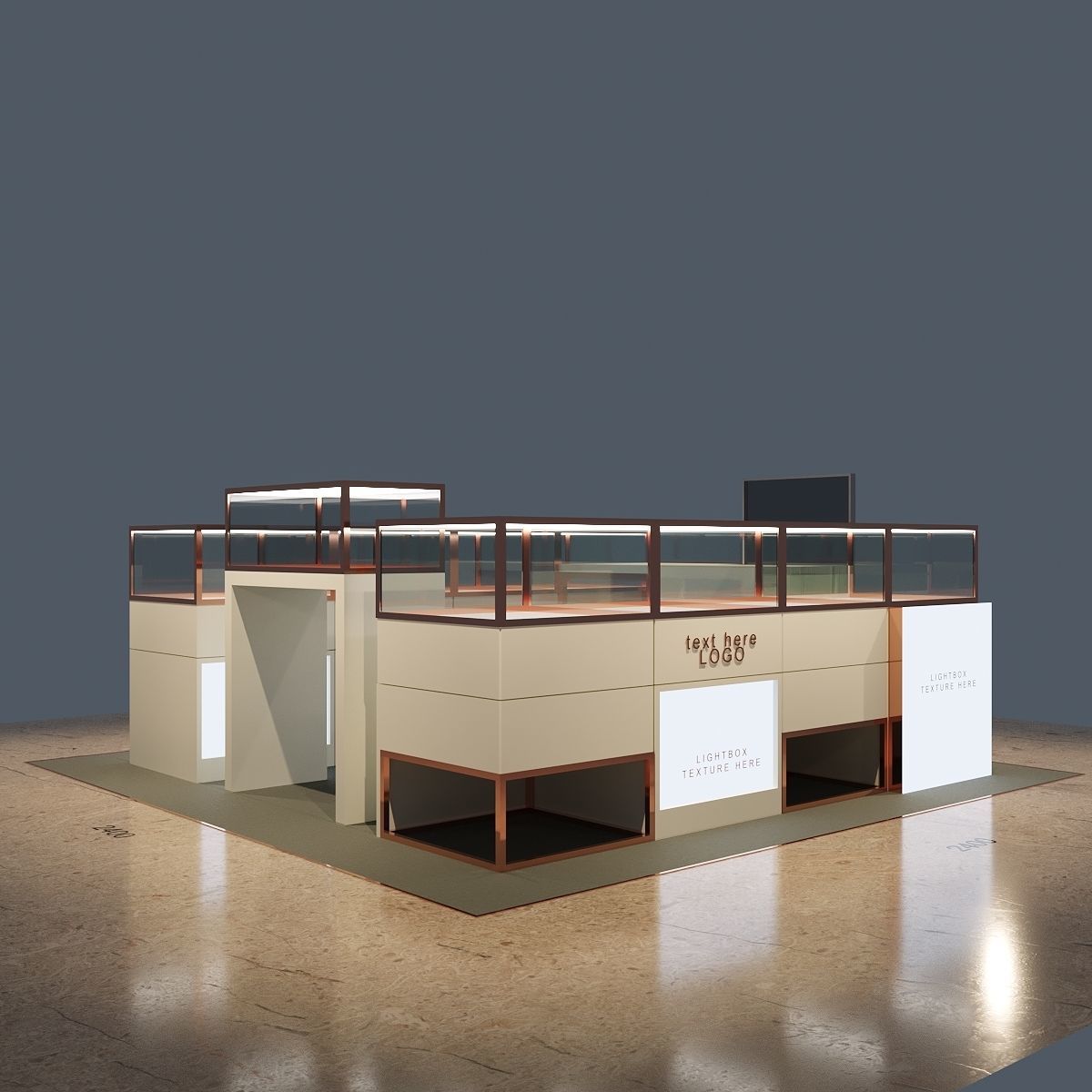 GADGET RETAIL STORE FULL 3D SCENE 3D model_9