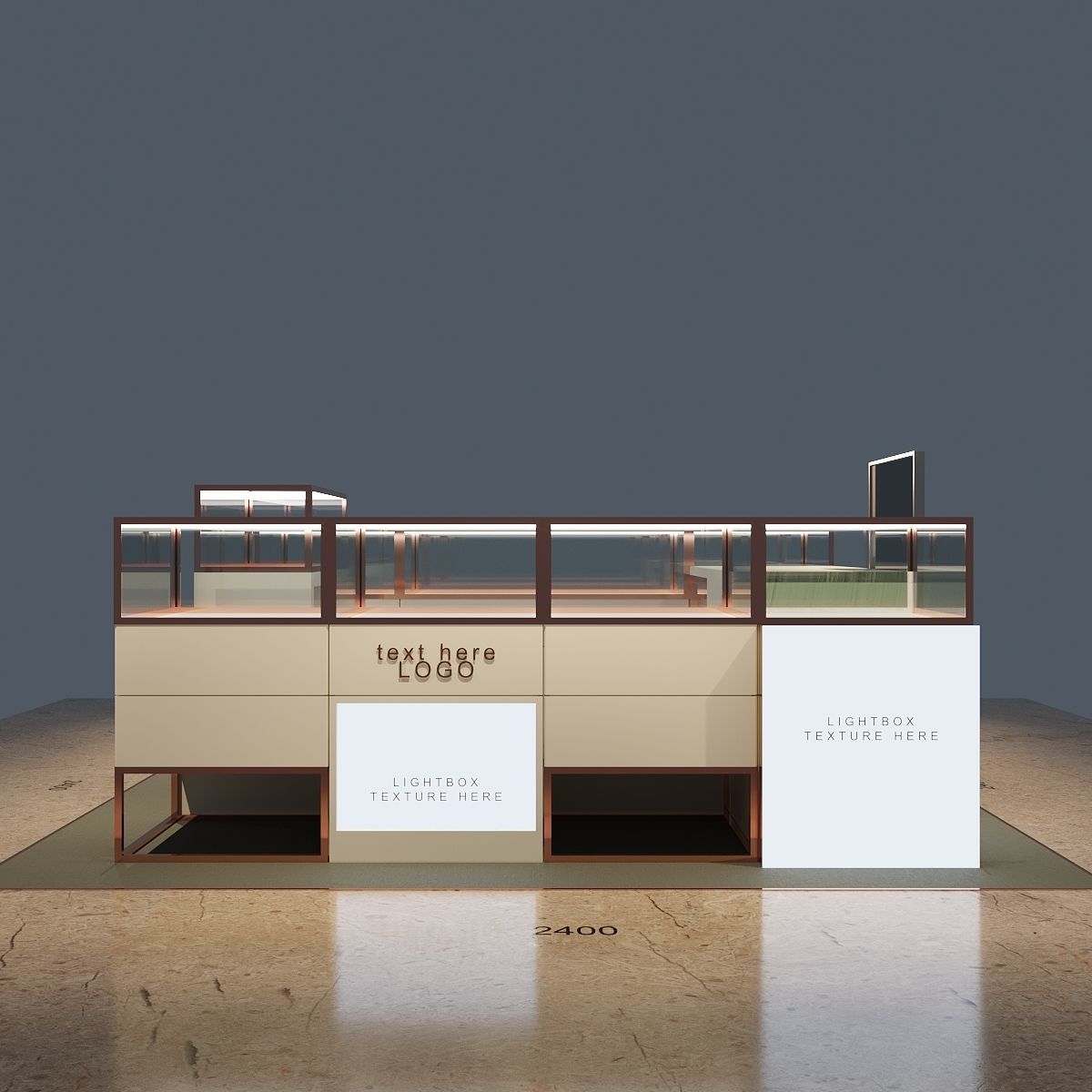 GADGET RETAIL STORE FULL 3D SCENE 3D model_4