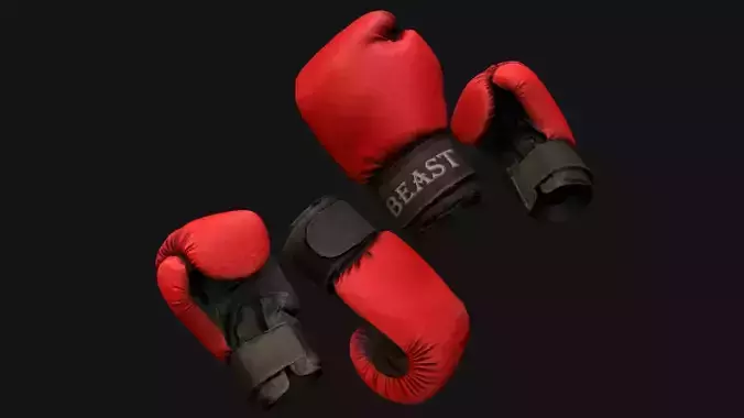 Boxing Gloves Red