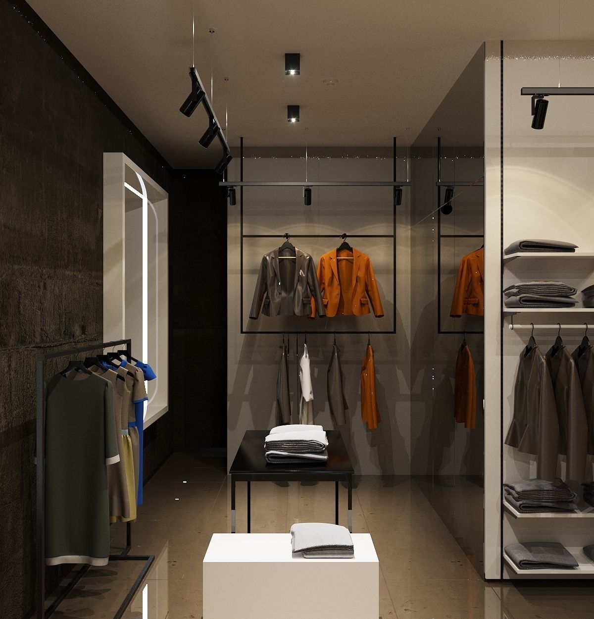 LUXURY CLOTHING STORE FULL 3D SCENE 3D model 3D model_11
