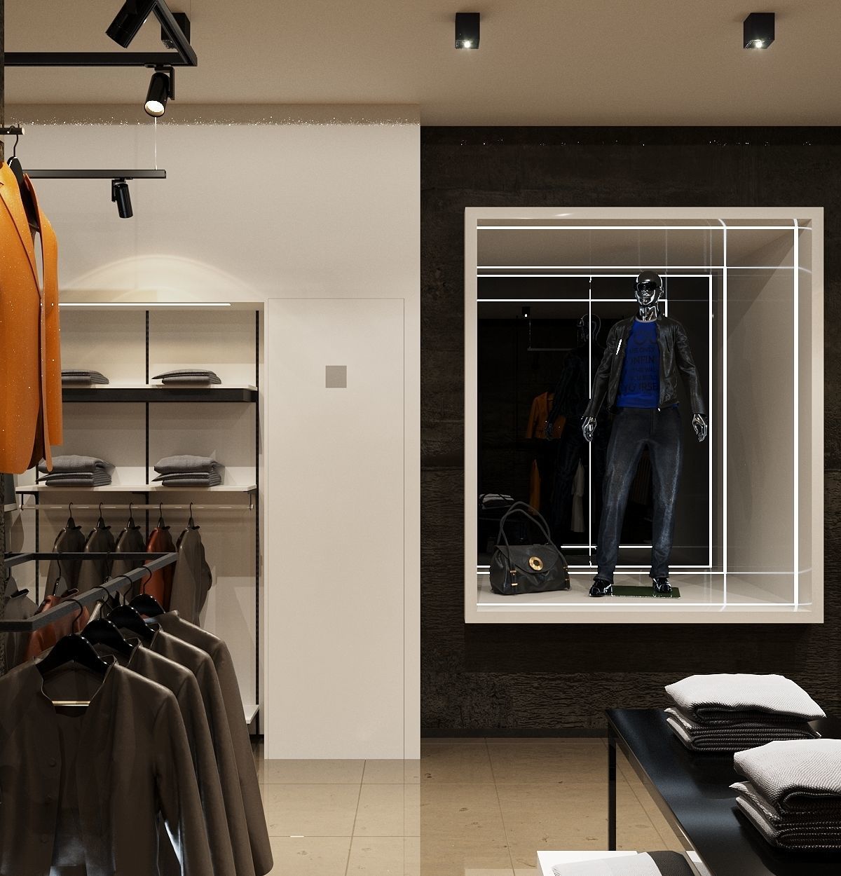 LUXURY CLOTHING STORE FULL 3D SCENE 3D model 3D model_8