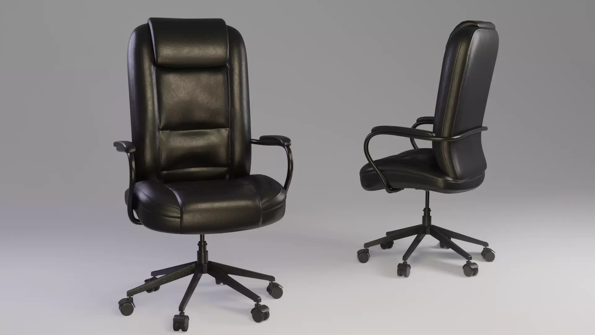 leather chair 3D model