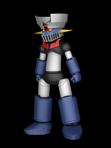Chibi Mazinger Z 3D print model