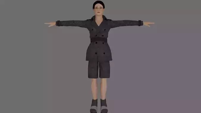 Rigged Female Character 35