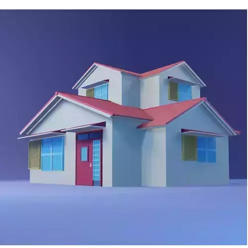 Nobita House 3D model