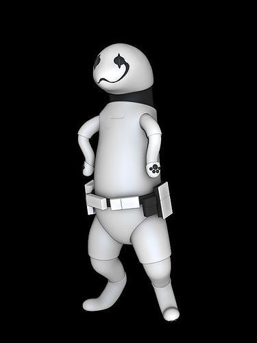 Joker Cat Stormtrooper 3D print model