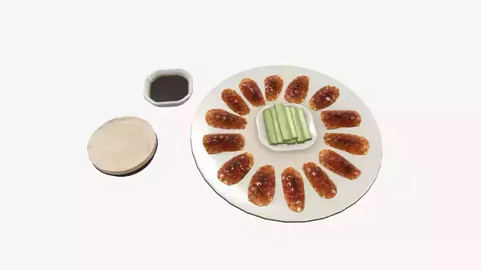 Asia food Peking duck