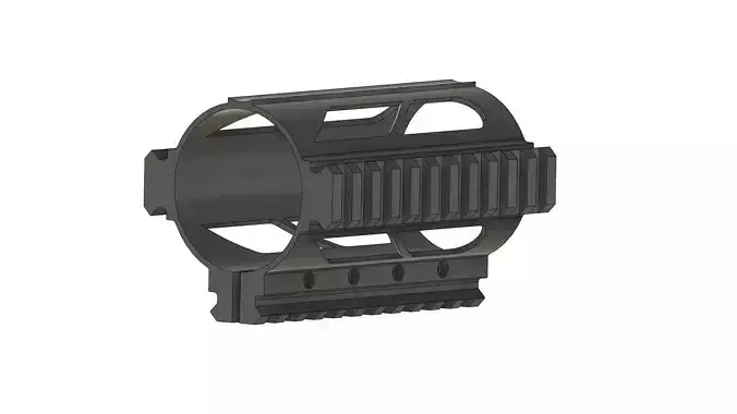 Picatinny Bottle Mount  3D print model