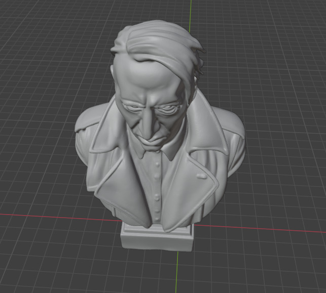 Marilyn Manson 3D print model_29