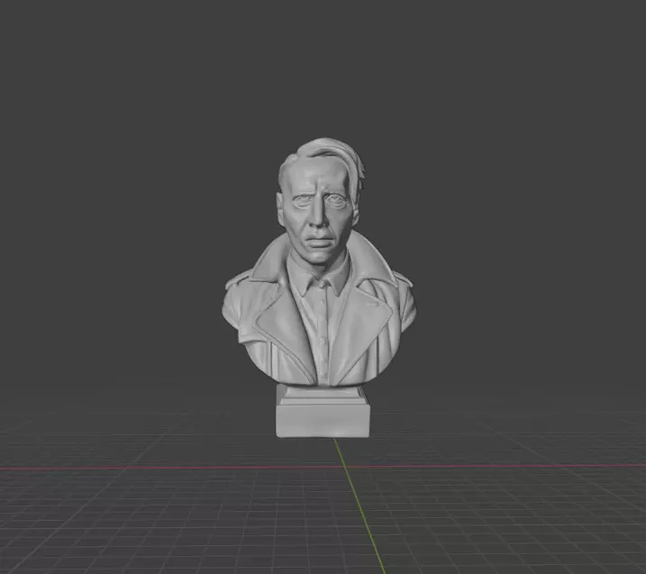 Marilyn Manson 3D print model_0