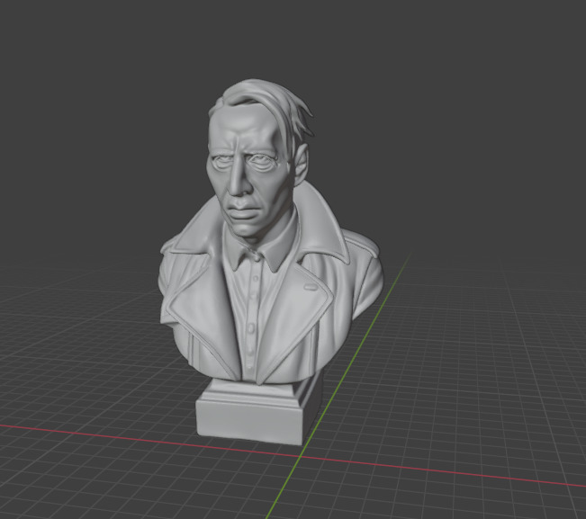 Marilyn Manson 3D print model_12