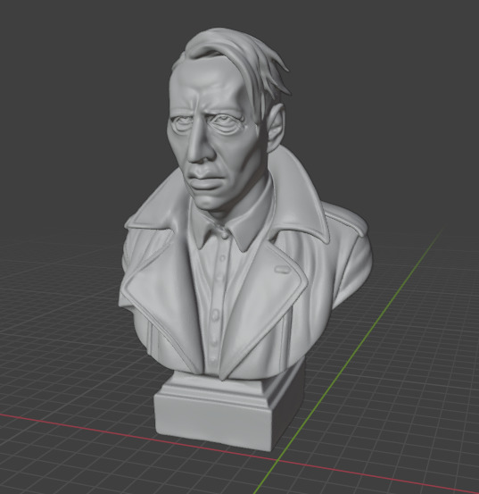Marilyn Manson 3D print model_8
