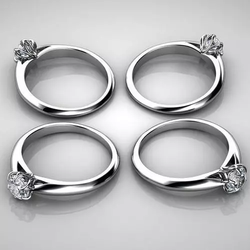 Collection 3d Ring Jewellery Models bulk 3D print model 3D print model_0