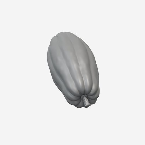 Cocoa Pod 3D model 6