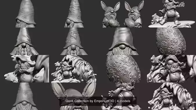 Gonk Collection by Emporium 3D 