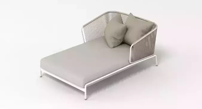RODA Lounge Chair 3D model