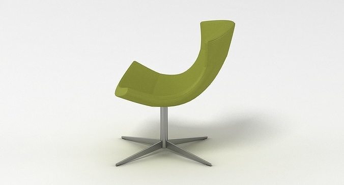 PlusHalle Jet Chair 3D model 3