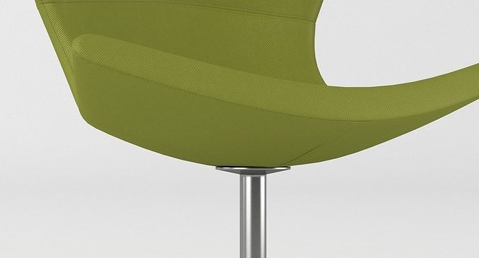 PlusHalle Jet Chair 3D model 2