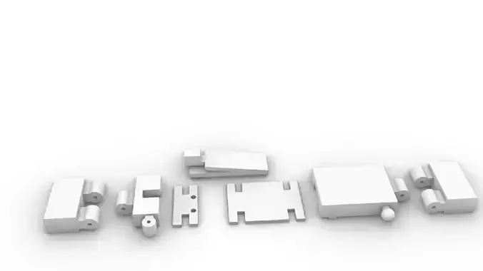 Jewellery Accessories Bracelet Lock Box 3D print model