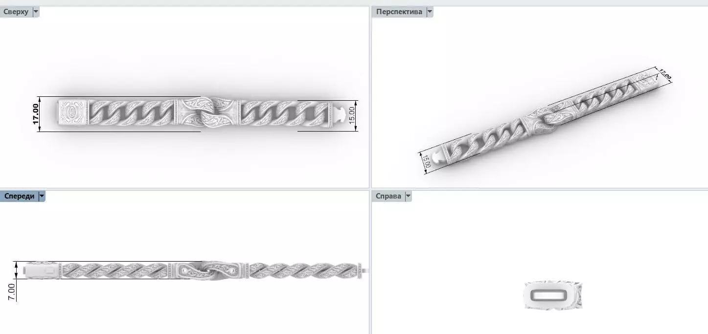 BRACELET OR NECKLACE 3D print model 3D print model_0