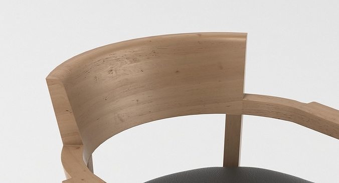 Flexform Barchetta Chair 3D model 3