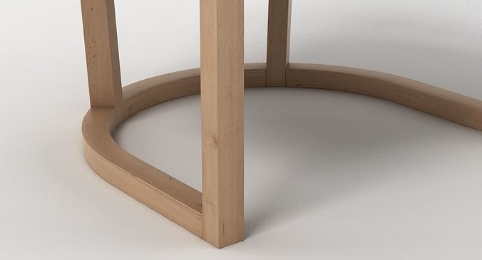 Flexform Barchetta Chair 3D model 4