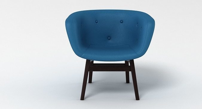 PlusHalle Chester Chair 3D model 2