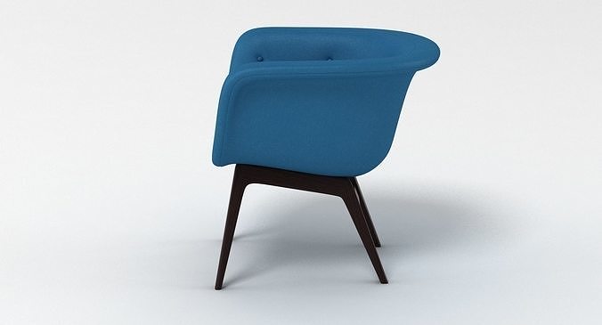 PlusHalle Chester Chair 3D model 3